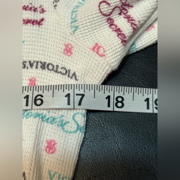 Victoria’s Secret Logo Waffle Knit Henley Top & Matching Joggers set size M - Picture 12 of 14